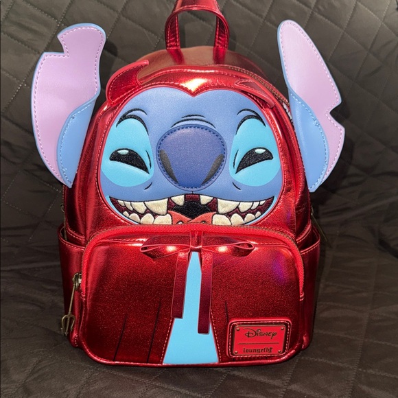 Loungefly Handbags - Disney Red and Blue Stitch villain Backpack